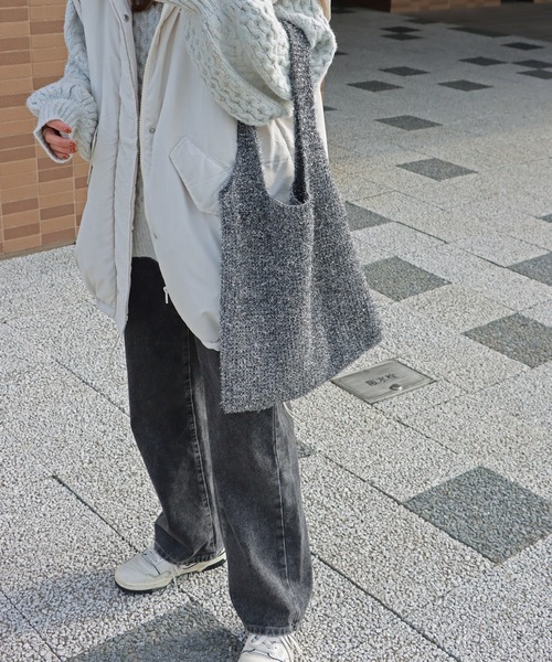 COURO（コウロ）の「ラメシャギートートバッグ（トートバッグ・レディース・ブラック/ゴールド/ブラック系その他/マルチ・FREE）」の7枚目の写真