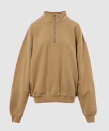 Unisex Oversized Half Zip Sweat