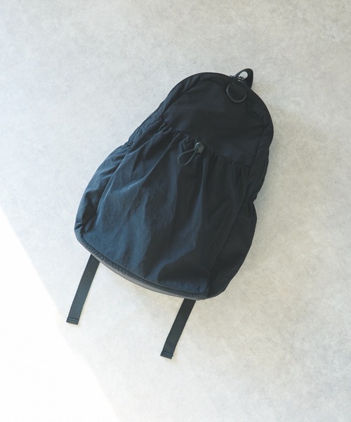 un dix cors（アンディコール）の「ドロストリングバックパック（バックパック/リュック・レディース・アイボリー/ブラック・FREE）」の17枚目の写真