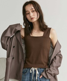 レディースのタンクトップ（ブラウン/茶色系）ファッション通販 - ZOZOTOWN