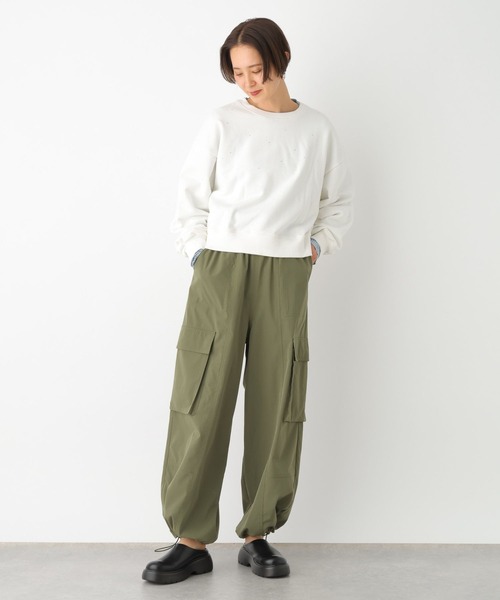 LEPSIM(レプシィム)の「ラインストーンプルオーバー 102011(Tシャツ/カットソー・レディース・グレー/オフホワイト・FREE)」の3枚目の写真