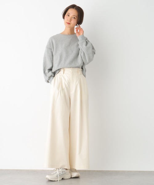 LEPSIM(レプシィム)の「ラインストーンプルオーバー 102011(Tシャツ/カットソー・レディース・グレー/オフホワイト・FREE)」の8枚目の写真