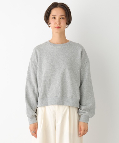 LEPSIM(レプシィム)の「ラインストーンプルオーバー 102011(Tシャツ/カットソー・レディース・グレー/オフホワイト・FREE)」の13枚目の写真
