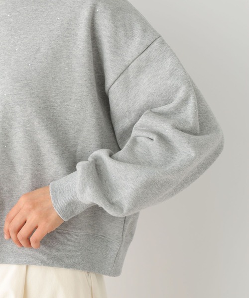 LEPSIM(レプシィム)の「ラインストーンプルオーバー 102011(Tシャツ/カットソー・レディース・グレー/オフホワイト・FREE)」の17枚目の写真