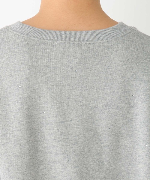 LEPSIM(レプシィム)の「ラインストーンプルオーバー 102011(Tシャツ/カットソー・レディース・グレー/オフホワイト・FREE)」の19枚目の写真