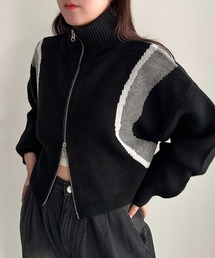 ニットトラックジャケット【ZOZOTOWN限定アイテム】