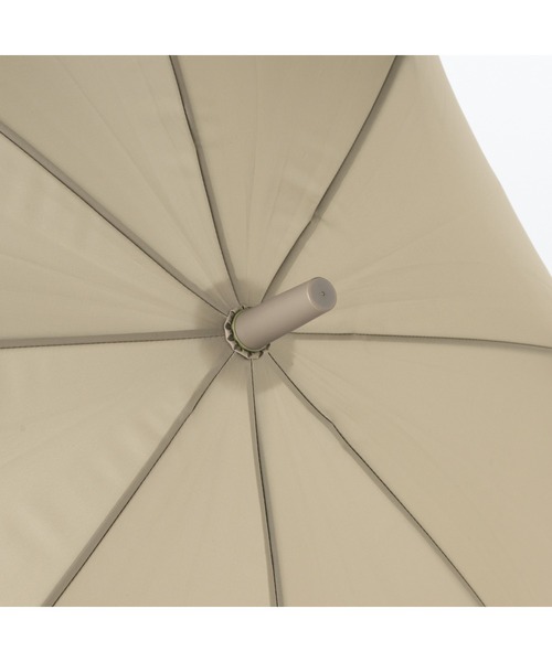 無印良品（ムジルシリョウヒン）の「晴雨兼用　しるしのつけられる傘　親骨の長さ６０ｃｍ・８本骨（長傘・レディース・ベージュ・60cm）」の4枚目の写真