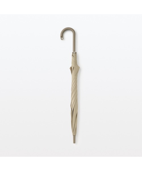 無印良品（ムジルシリョウヒン）の「晴雨兼用　しるしのつけられる傘　親骨の長さ６０ｃｍ・８本骨（長傘・レディース・ベージュ・60cm）」の6枚目の写真