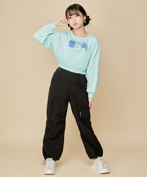 JENNI love（ジェニィラブ）の「アクティブパラシュートパンツ（カーゴ