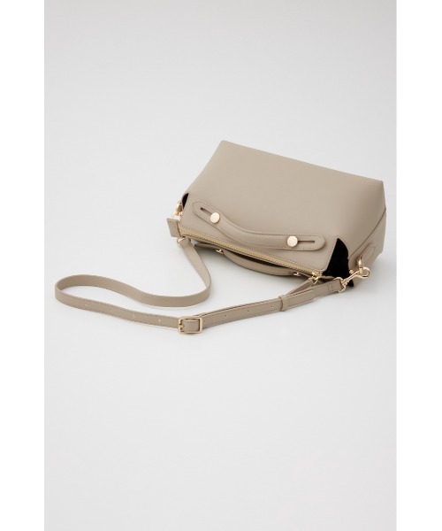 rienda（リエンダ）の「【WEB限定】フェイクレザーバッグ（ショルダーバッグ・レディース・ブラウン/アイボリー/ブラック・FREE）」の8枚目の写真