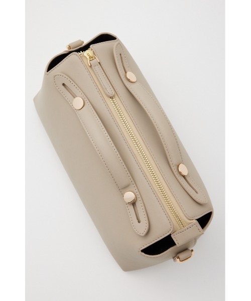 rienda（リエンダ）の「【WEB限定】フェイクレザーバッグ（ショルダーバッグ・レディース・ブラウン/アイボリー/ブラック・FREE）」の11枚目の写真