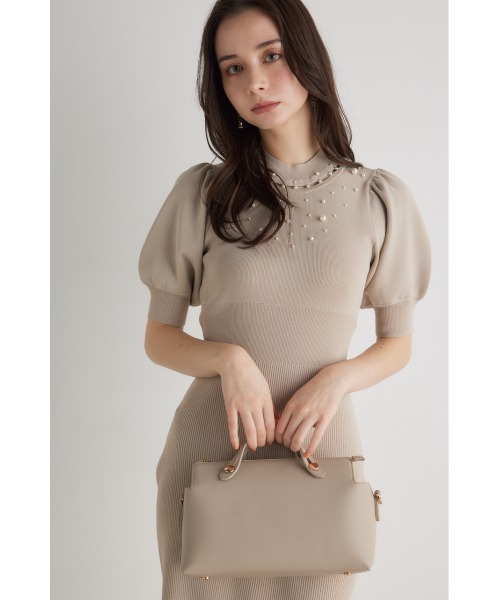 rienda（リエンダ）の「【WEB限定】フェイクレザーバッグ（ショルダーバッグ・レディース・ブラウン/アイボリー/ブラック・FREE）」の15枚目の写真