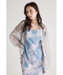 2WAYオープンネックシャツ 春服