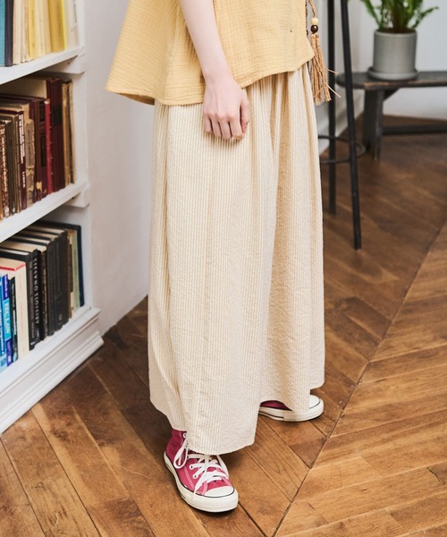 Crisp（クリスプ）の「ギャザーボリュームスカート（スカート・レディース・ブラック/アイボリー/イエロー・1/2）」の18枚目の写真