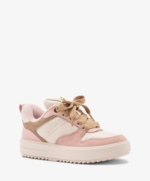 MICHAEL KORSヘイズグロメットレザープラットフォームスニーカー MICHAEL KORS(マイケルコース)の「RUMI カラーブロックレザー