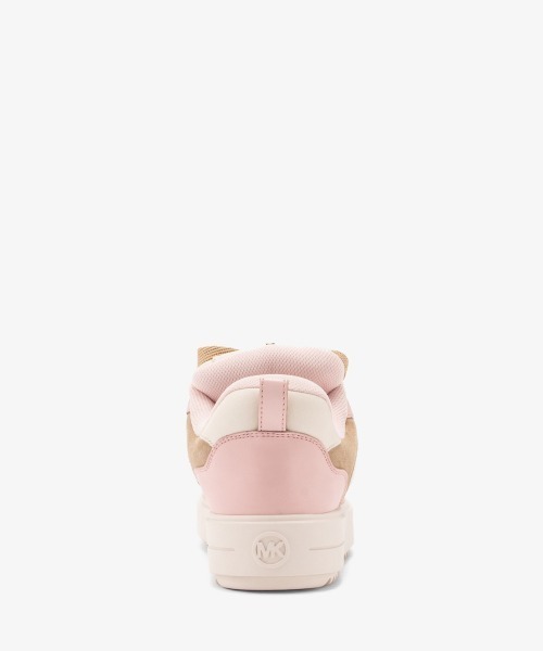 Michael Kors レザー プラットフォーム スニーカー HAYES ツートーン レザー プラットフォーム スニーカー|マイケル