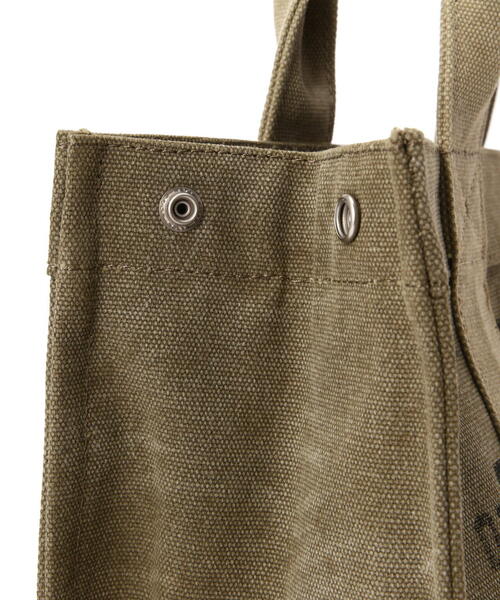 AVIREX(アヴィレックス)の「STENCIL MINI TOTE BAG / ステンシル ミニトートバッグ / AVIREX / アヴィレックス(トートバッグ・メンズ・オリーブ系・F)」の12枚目の写真