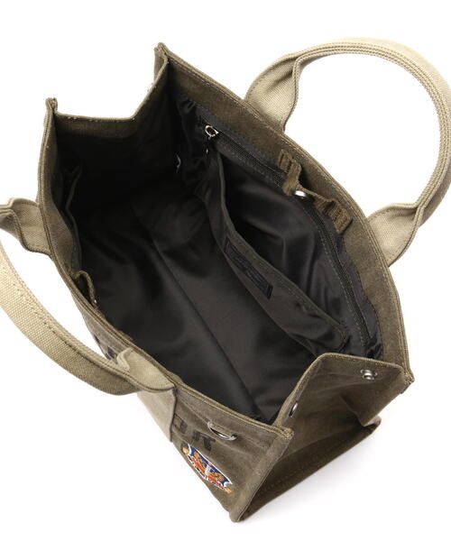 AVIREX(アヴィレックス)の「STENCIL MINI TOTE BAG / ステンシル ミニトートバッグ / AVIREX / アヴィレックス(トートバッグ・メンズ・オリーブ系・F)」の15枚目の写真