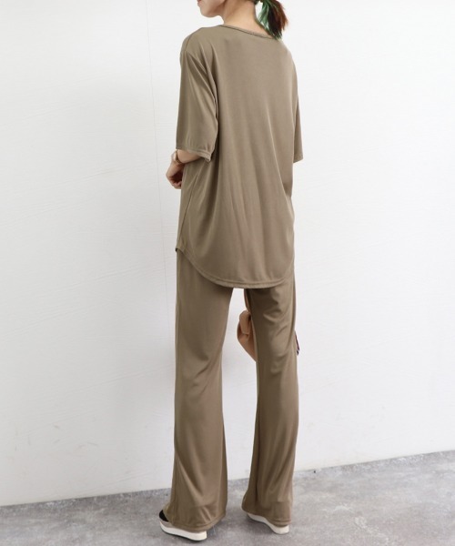 セール】セットアップ レディース 夏服体型カバー（ニット