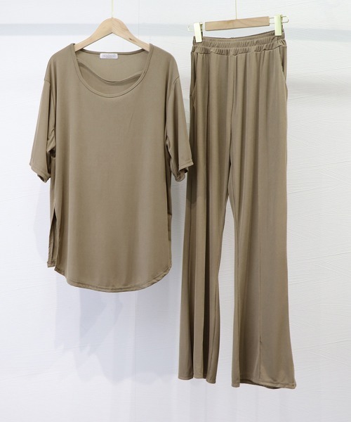 〈新品・未使用〉　夏服　レディース　まとめ売り セール】セットアップ レディース 夏服体型カバー（ニット