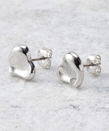 ◆ミニメタルハートピアス