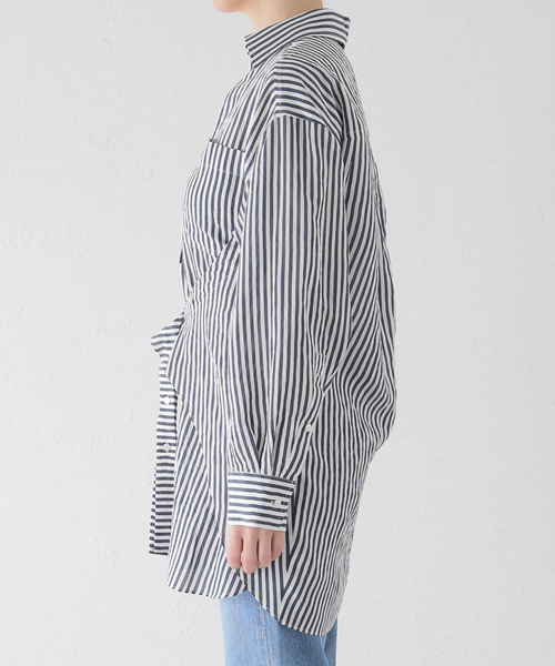 venit（ヴェニット）の「【venit】ストライプブラトップ付き