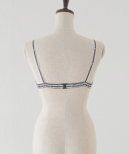venit（ヴェニット）の「【venit】ストライプブラトップ付きシャツ（シャツ/ブラウス・レディース・ネイビー・38）」の18枚目の写真