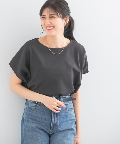 美品❣️ROSSO UR TECH ひやサラクール★ドルマンスリーブ Tシャツ URBAN RESEARCH ROSSO（アーバンリサーチロッソ）の「『UR TECH