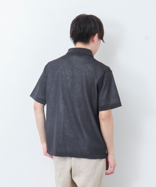 NOLLEY'S goodman(ノーリーズグッドマン)の「【WORK ABOUT】《イージーケア / 速乾性》GIMA ニットポロシャツ(ニット/セーター・メンズ・グレイッシュベージュ/イエロー/ダークネイビー・L/M)」の17枚目の写真
