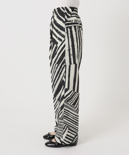 ウォーターカラープリントイージーパンツ（その他パンツ）｜B.C STOCK（ベーセーストック）