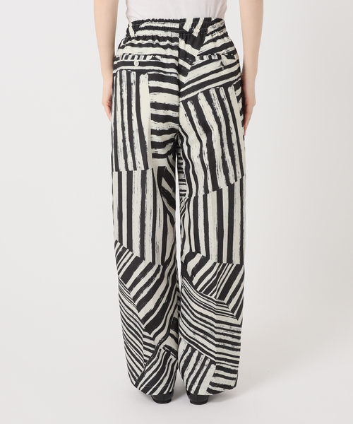 ウォーターカラープリントイージーパンツ（その他パンツ）｜B.C STOCK（ベーセーストック）