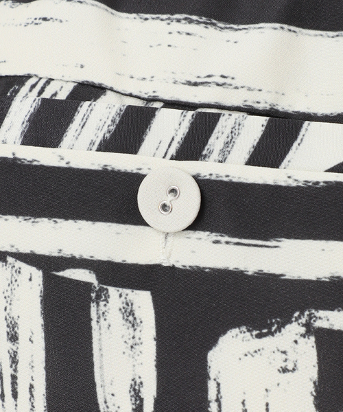 ウォーターカラープリントイージーパンツ（その他パンツ）｜B.C STOCK（ベーセーストック）