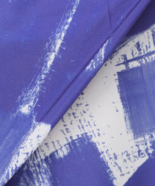 ウォーターカラープリントイージーパンツ（その他パンツ）｜B.C STOCK（ベーセーストック）