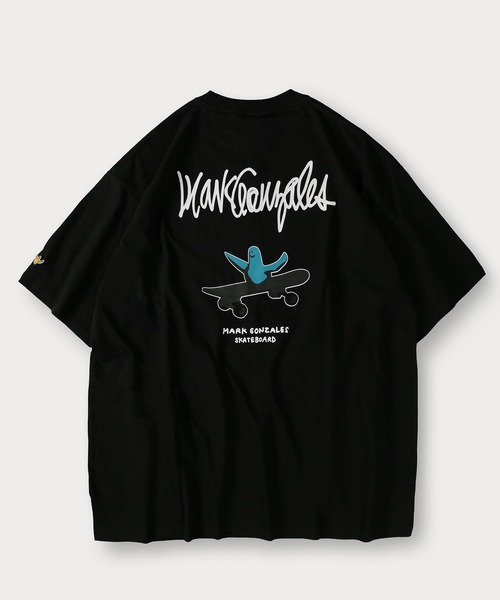（What it isNt）ART BY MARKGONZALES（ワットイットイズント）の「【(What it isNt) ART BY MARK GONZALES/ワットイットイズント マークゴンザレス】バックプリントアートグラフィックTシャツ/ワンポイント/オーバーサイズ（Tシャツ/カットソー・メンズ・ホワイト系その他2/グレイッシュベージュ/ホワイト/ブラック/カーキ/ネイビー/ホワイト系その他/ブラック系その他/ブラック系その他2/ブラック系その他3/ダークブルー/ホワイト系その他3・M/XL/L）」の14枚目の写真
