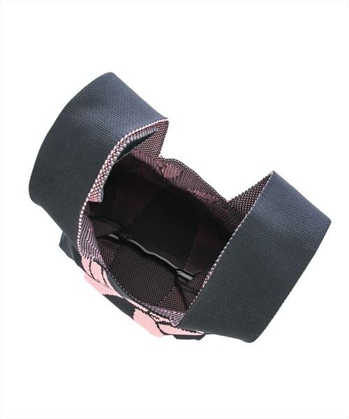 clear（クリア）の「リボンミニニットバッグ［推し活 バレエコア ガーリー］≪再入荷≫（ハンドバッグ・レディース・ブラック×ピンク/ブラック×ホワイト/ピンク・F）」の8枚目の写真