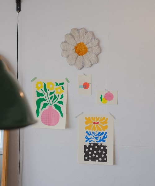 BIRTHDAY BAR(バースデイバー)の「【SAHIR サヒール】Daisy mat M(ラグ/マット・レディース・ホワイト・0)」の5枚目の写真