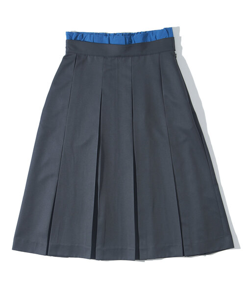 WHO'S WHO gallery（フーズフーギャラリー）の「【Six M/シックスエム】レイヤードプリーツスカート（スカート・レディース・グレー/ブラック/ネイビー・FREE）」の12枚目の写真