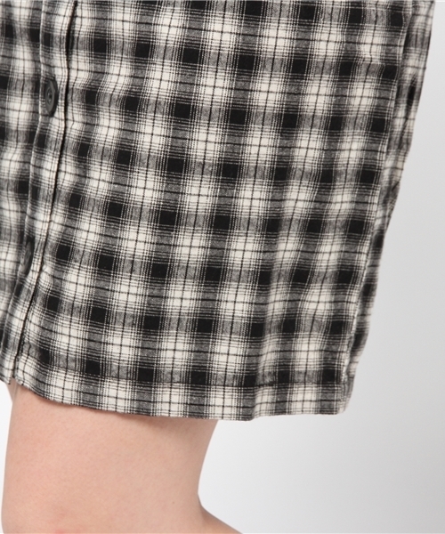 WEGO（ウィゴー）の「WEGO/前ボタンペプラムスカート（スカート・レディース・ブルー系その他/ブラック系その他・FREE）」の7枚目の写真