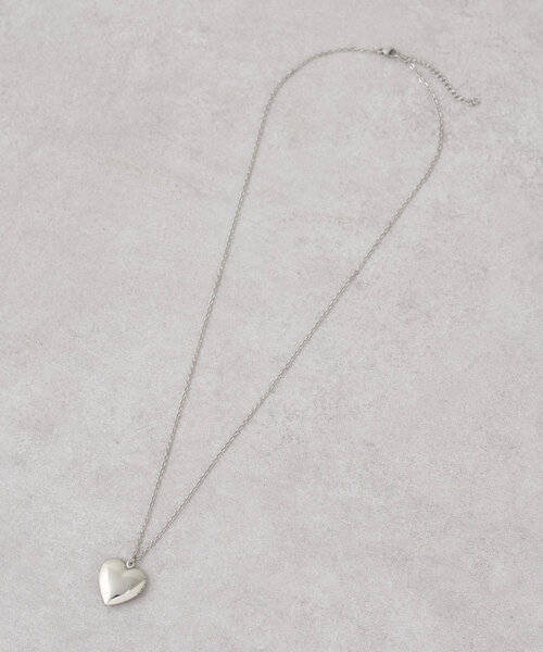 BEARDSLEY(ビアズリー)の「ハートロケットネックレス(ネックレス・レディース・シルバー・FREE)」の2枚目の写真