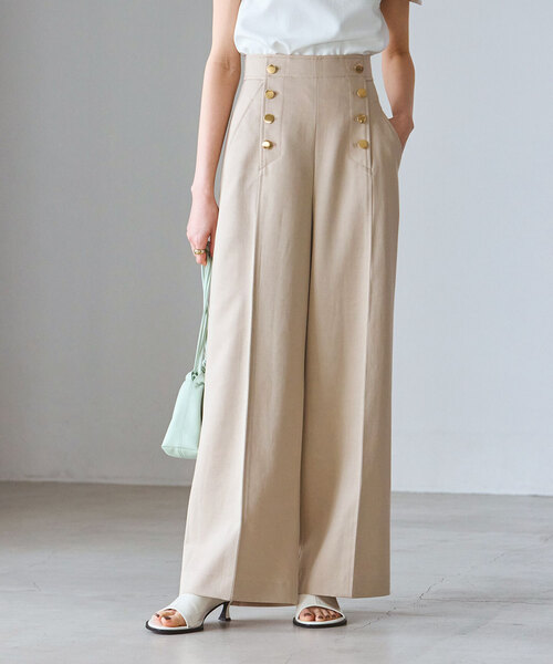 Noble（ノーブル）の「《追加》マリンディテールワイドパンツ