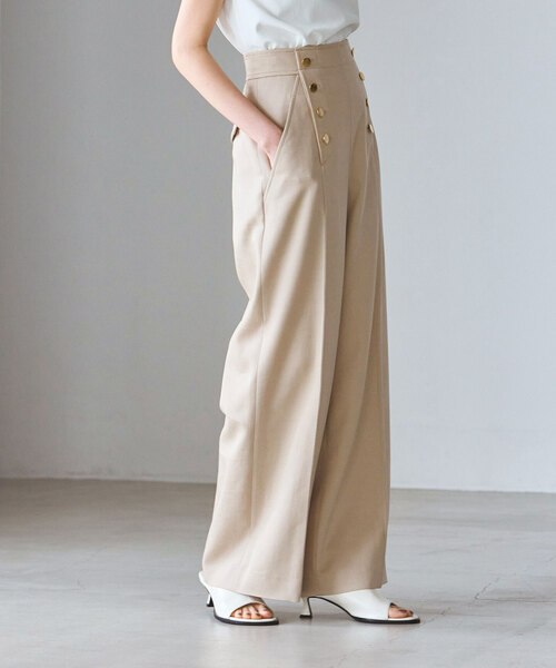 Noble（ノーブル）の「《追加》マリンディテールワイドパンツ
