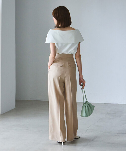 Noble（ノーブル）の「《追加》マリンディテールワイドパンツ