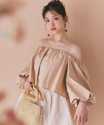 LANTINAM（ランティナム）の「オフショルダー パフブラウス（シャツ/ブラウス）」