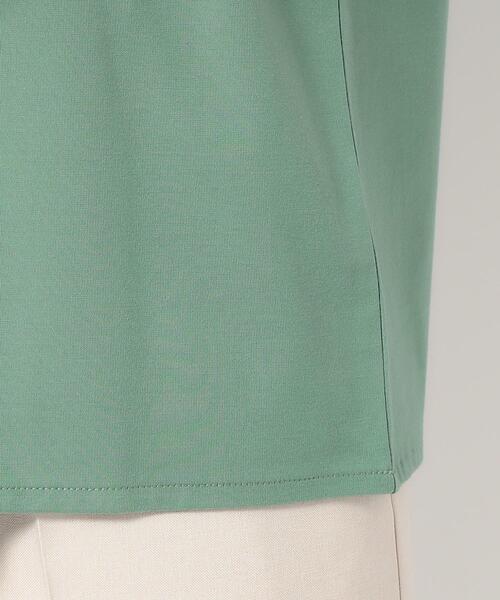 DRESKIP(ドレスキップ)の「◆【UV】女性らしく好印象 フリル袖トップス(Tシャツ/カットソー・レディース・ブラック/オフホワイト/ナチュラル/グリーン・02/03/04)」の17枚目の写真