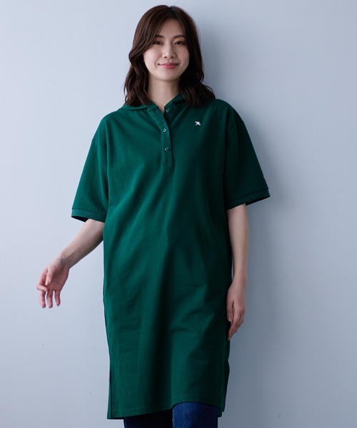 Arnold Palmer（アーノルドパーマー）の「カノコ フードワンピース（ワンピース・レディース・ライラック/グリーン/ネイビー・L/M/S）」の8枚目の写真