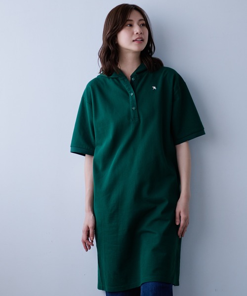 Arnold Palmer（アーノルドパーマー）の「カノコ フードワンピース（ワンピース・レディース・ライラック/グリーン/ネイビー・L/M/S）」の9枚目の写真