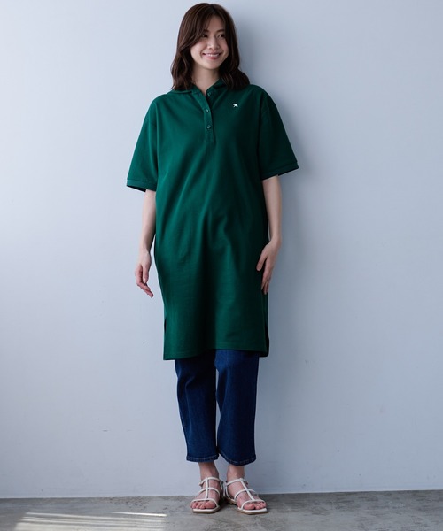 Arnold Palmer（アーノルドパーマー）の「カノコ フードワンピース（ワンピース・レディース・ライラック/グリーン/ネイビー・L/M/S）」の10枚目の写真