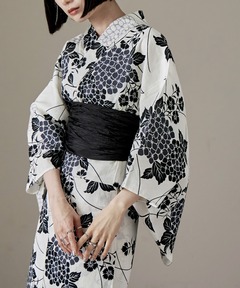 セール】hinari × utatane浴衣セット 牡丹（浴衣）｜hinari（ヒナリ