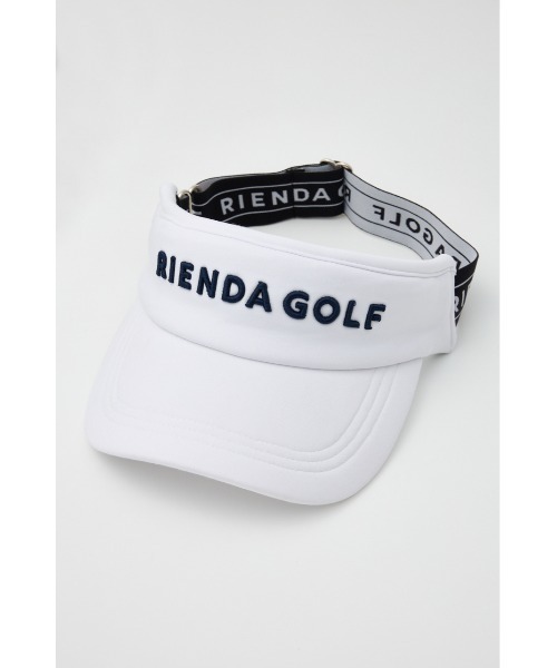 RIENDA GOLF（リエンダゴルフ）の「【RIENDA GOLF】ダイヤロゴサンバイザー（サンバイザー・レディース・パープル/ネイビー/ホワイト・FREE）」の14枚目の写真