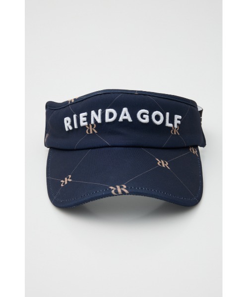RIENDA GOLF（リエンダゴルフ）の「【RIENDA GOLF】ダイヤロゴサンバイザー（サンバイザー・レディース・パープル/ネイビー/ホワイト・FREE）」の22枚目の写真